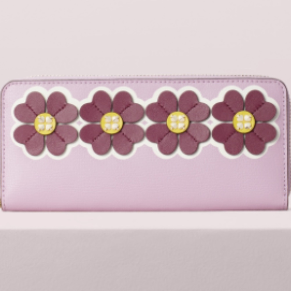 Kate Spade Slim Continental Orchard Wallet